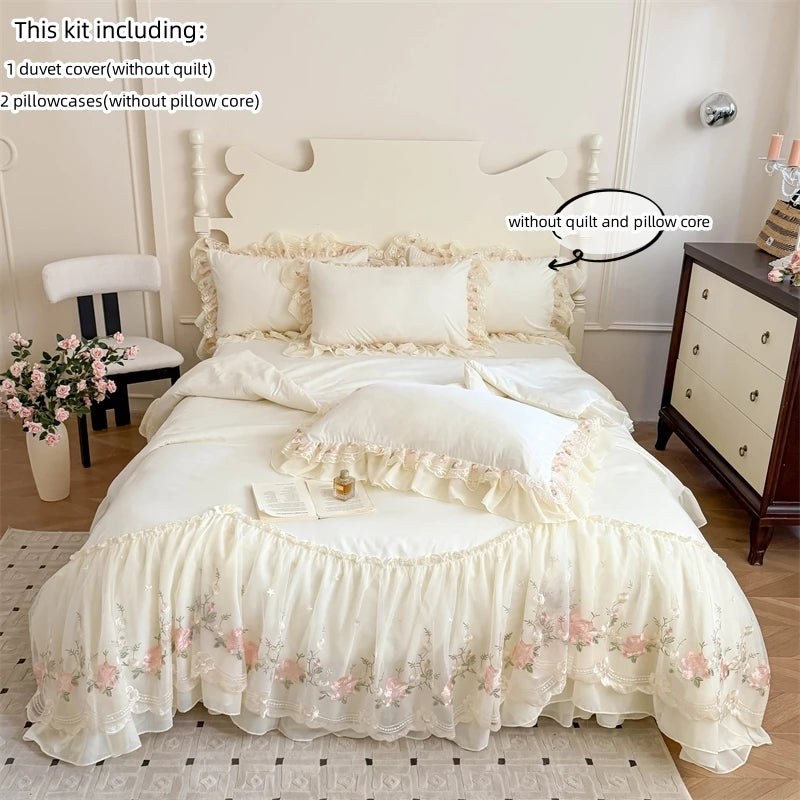 Luxurious Embroidery Bedding Set