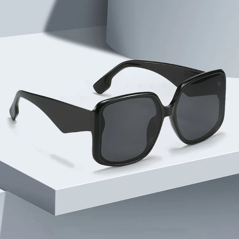 Unique Double Frame Oversized Sunglasses UV400