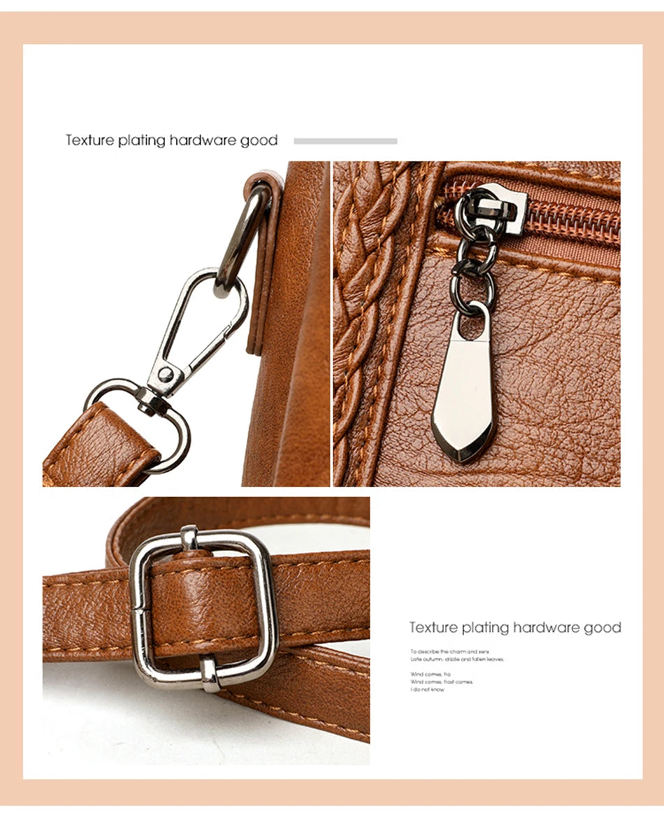 Elegant Leather Shoulder Bag
