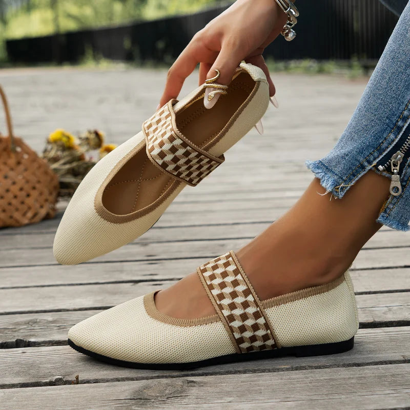 Pointed Toe Elegant Ballet Flats