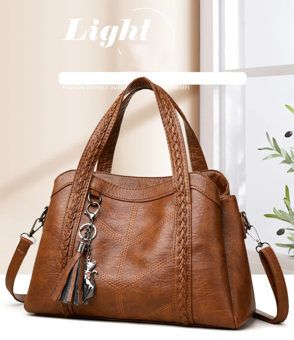 Elegant Leather Shoulder Bag