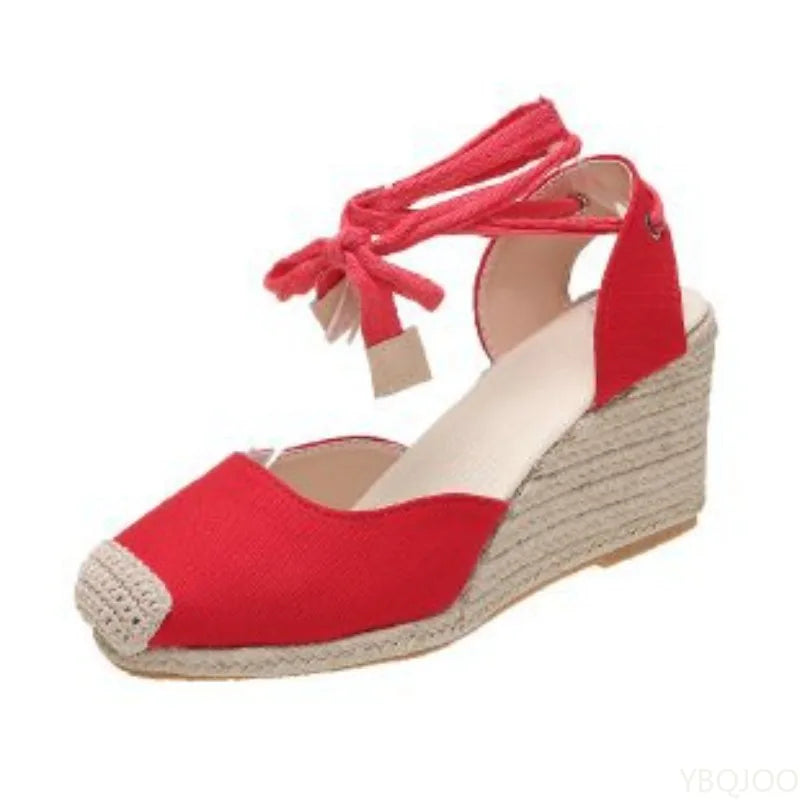Elegant Strappy Platform Sandals