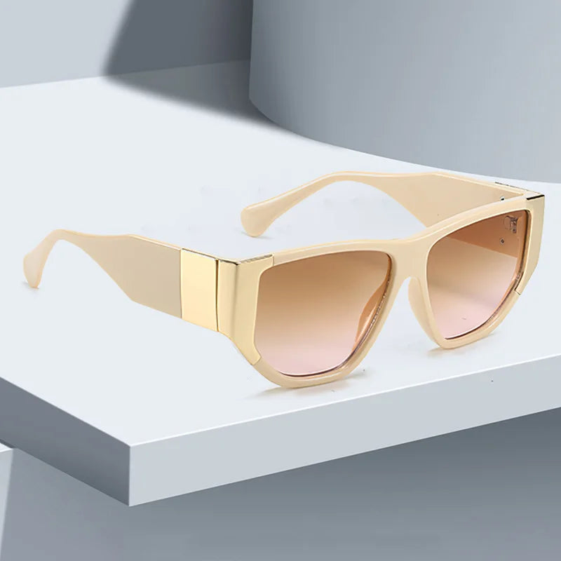 Elegant Square Gradient Lenses Sunglasses 