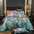 Elegant Vibrant Floral Bedding Set 100% Cotton