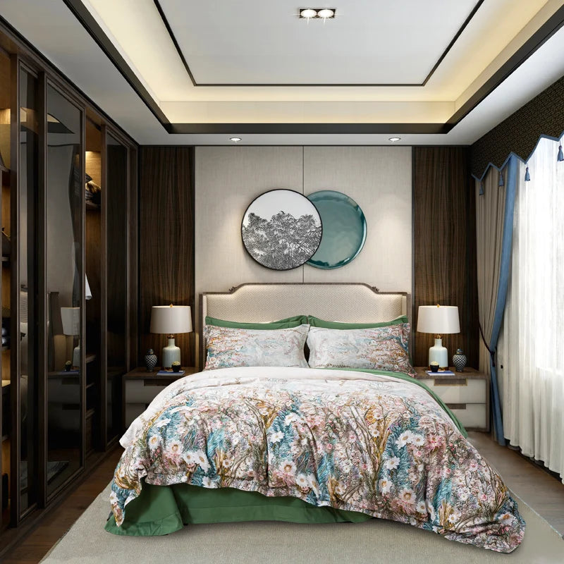 Elegant Shabby 100% Egyptian Cotton  Bedding Sets