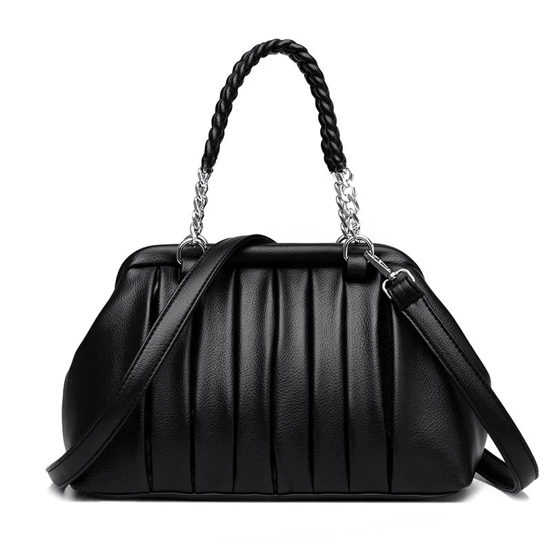 Premium Large Leather Women’s Vintage Tote Bag