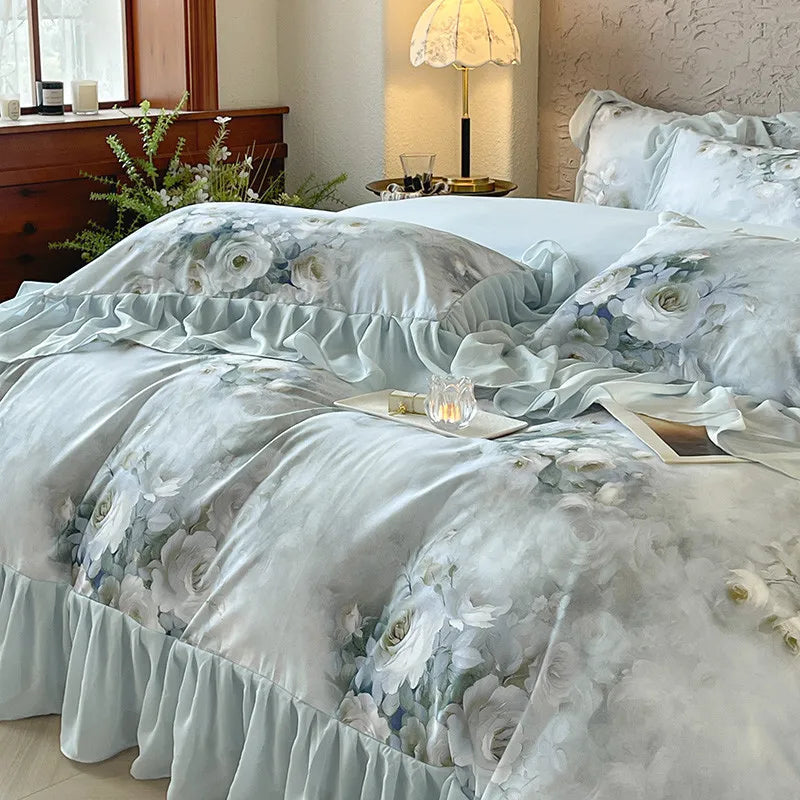 100% Cotton Brushed Hypoallergenic Elegant Bedding Set