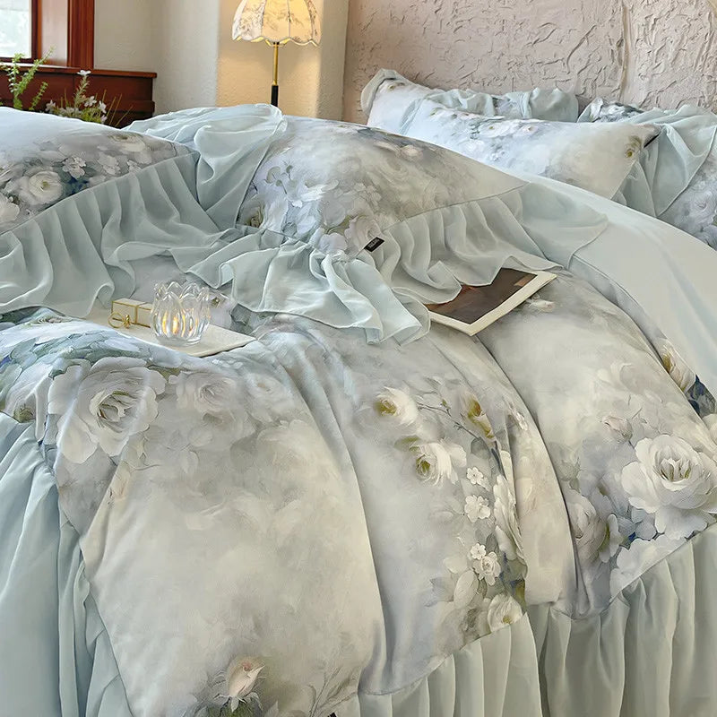 100% Cotton Brushed Hypoallergenic Elegant Bedding Set