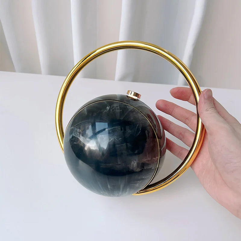 High-End Evening Clutch With Ball