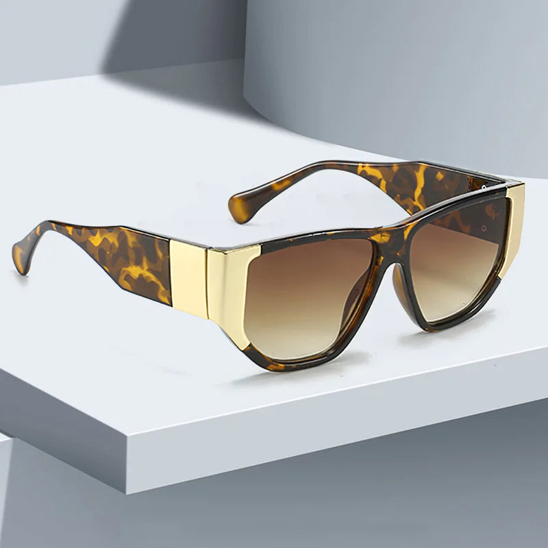 Elegant Square Gradient Lenses Sunglasses 