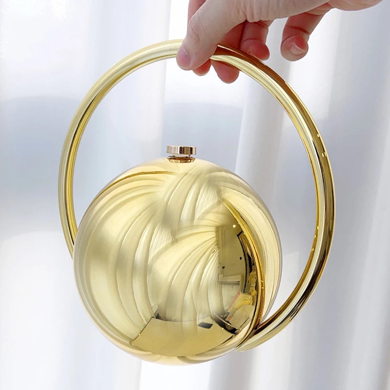 High-End Evening Clutch With Ball