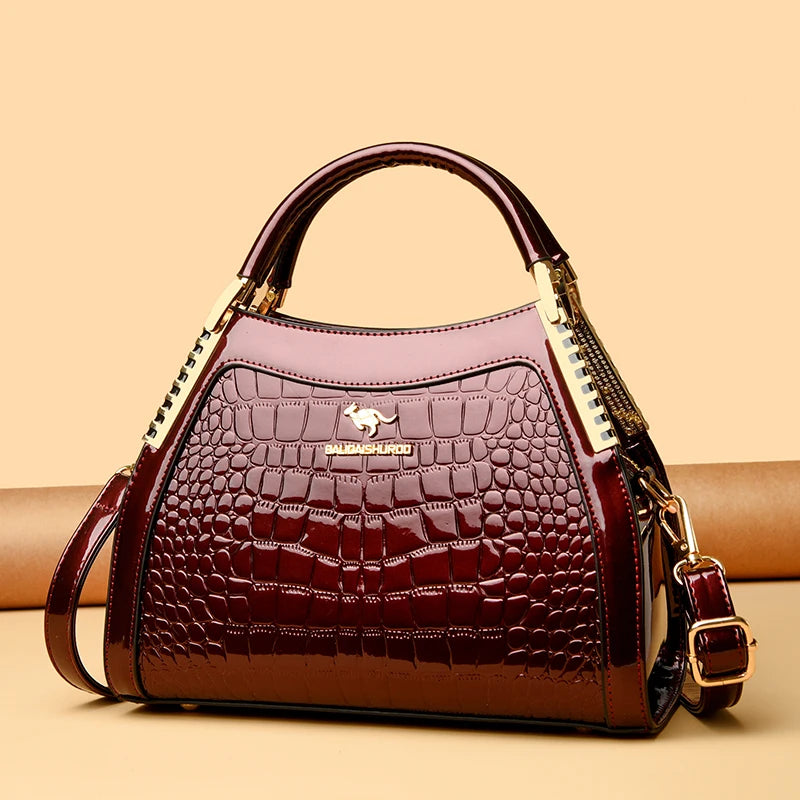 High Quality Three Layers Women's Shoulder Bag