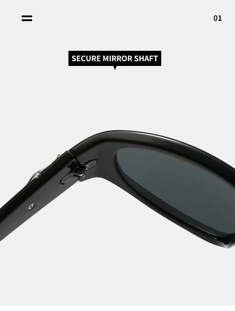 Cat Eye Sunglasses Rivet Star Sunglasses
