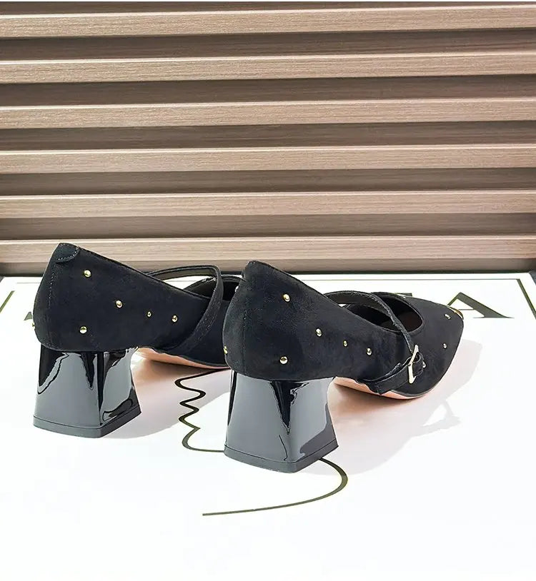 Women’s Genuine Leather Square Toe Loafers