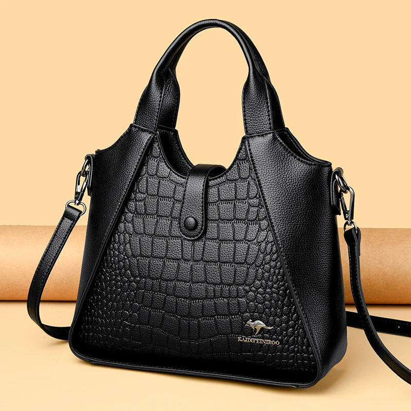 High Quality Soft PU Leather Handbag