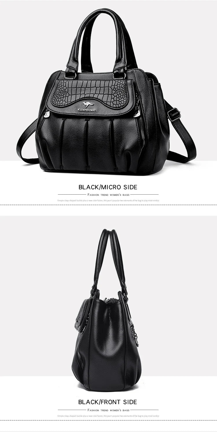 Women’s Soft Leather Shoulder Bag