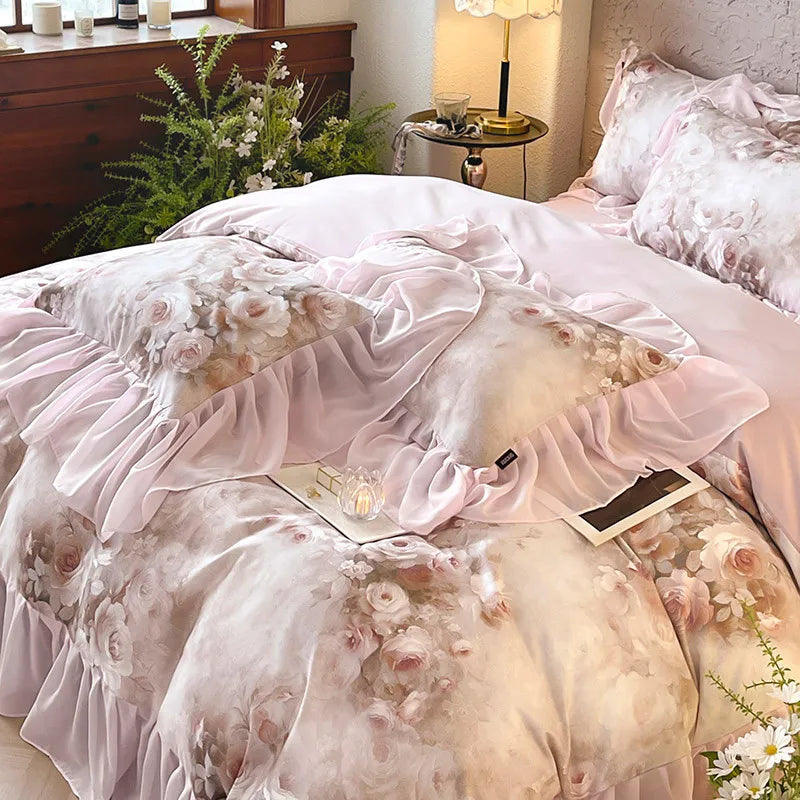 100% Cotton Brushed Hypoallergenic Elegant Bedding Set