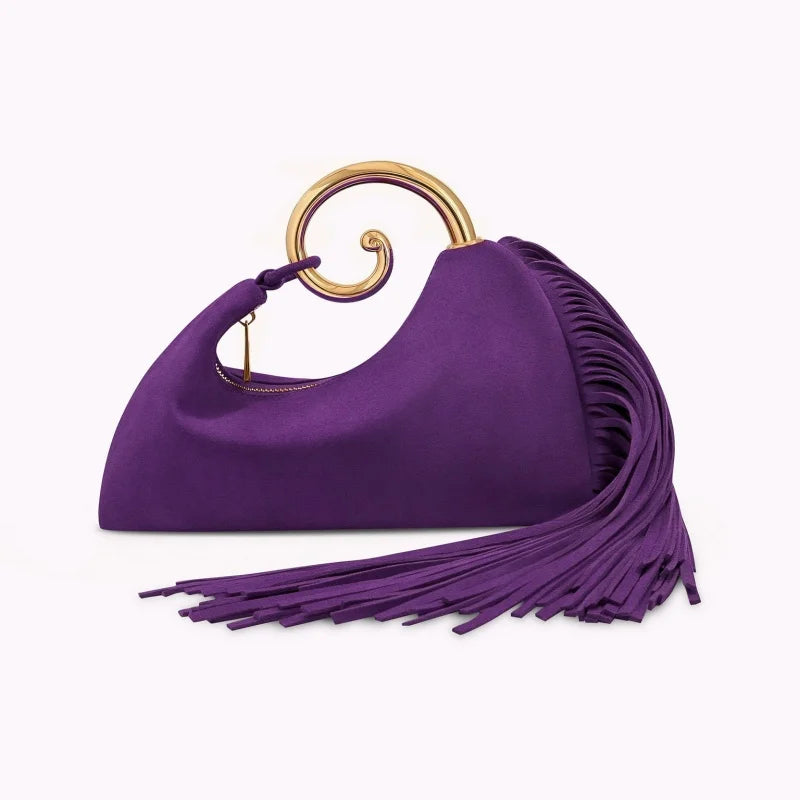 Trendy Horsetail Tassel French Women’s Handbag