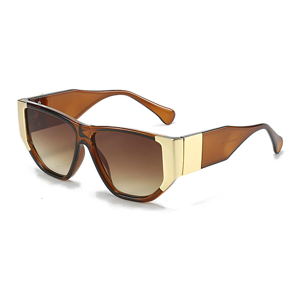 Elegant Square Gradient Lenses Sunglasses 