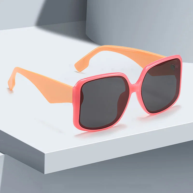 Unique Double Frame Oversized Sunglasses UV400