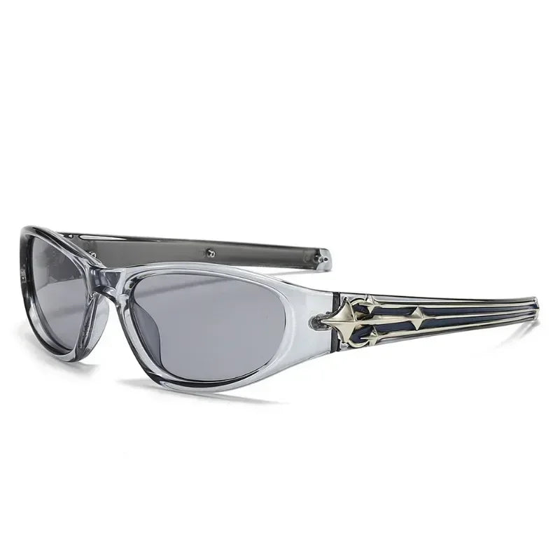 Cat Eye Sunglasses Rivet Star Sunglasses