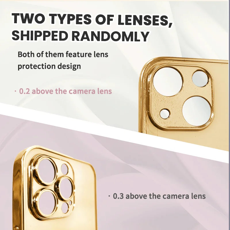 Rose Phone Case for Samsung Galaxy – Electroplated Glass TPU Shockproof Cover