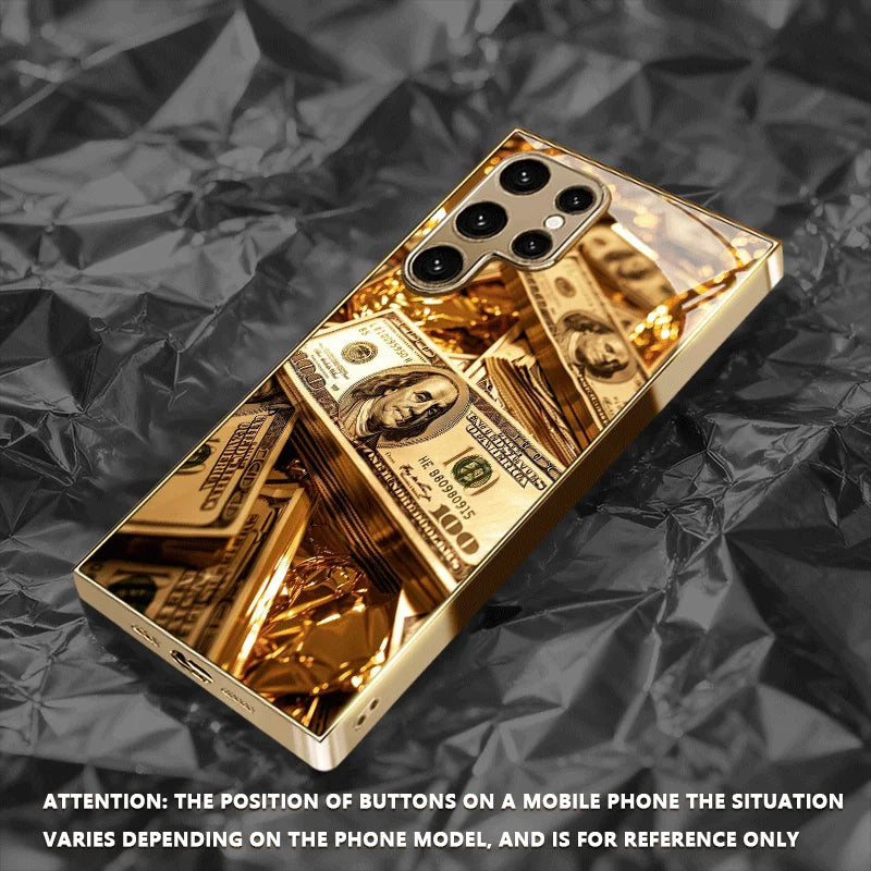 Electroplated Gold Phone Case For Samsung Galaxy