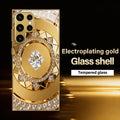 Premium Artistic Samsung Galaxy Case – Stylish Glass Back Phone Cover