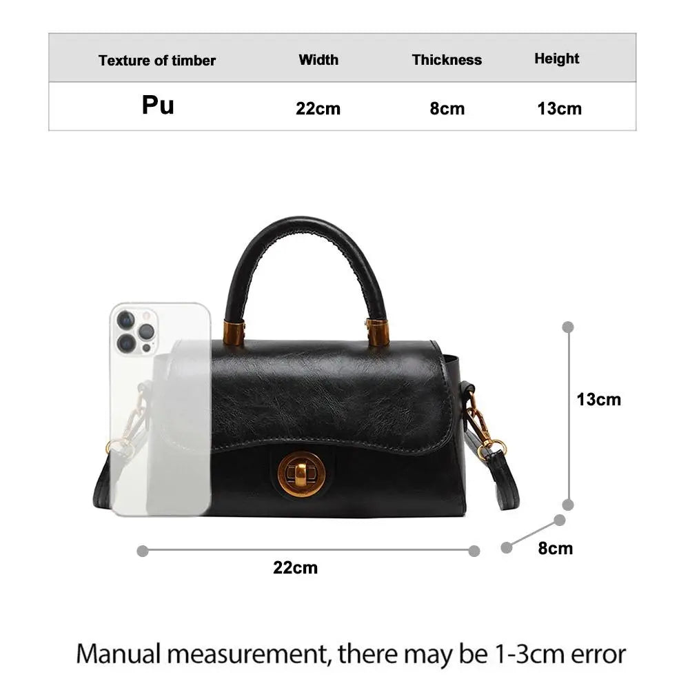 Women’s Retro Square Shoulder Bag