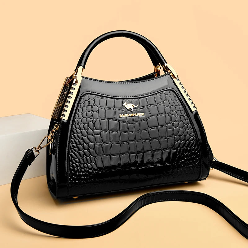 High Quality Three Layers Women's Shoulder Bag