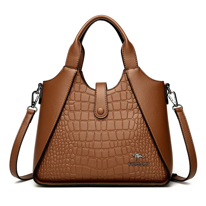 High Quality Soft PU Leather Handbag