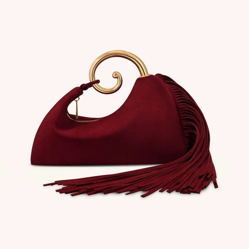 Trendy Horsetail Tassel French Women’s Handbag