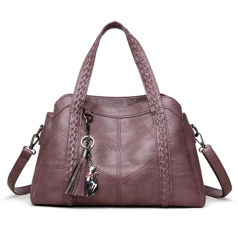 Elegant Leather Shoulder Bag