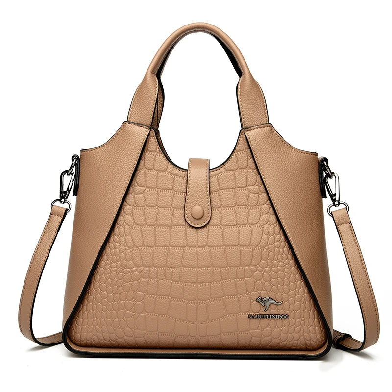 High Quality Soft PU Leather Handbag