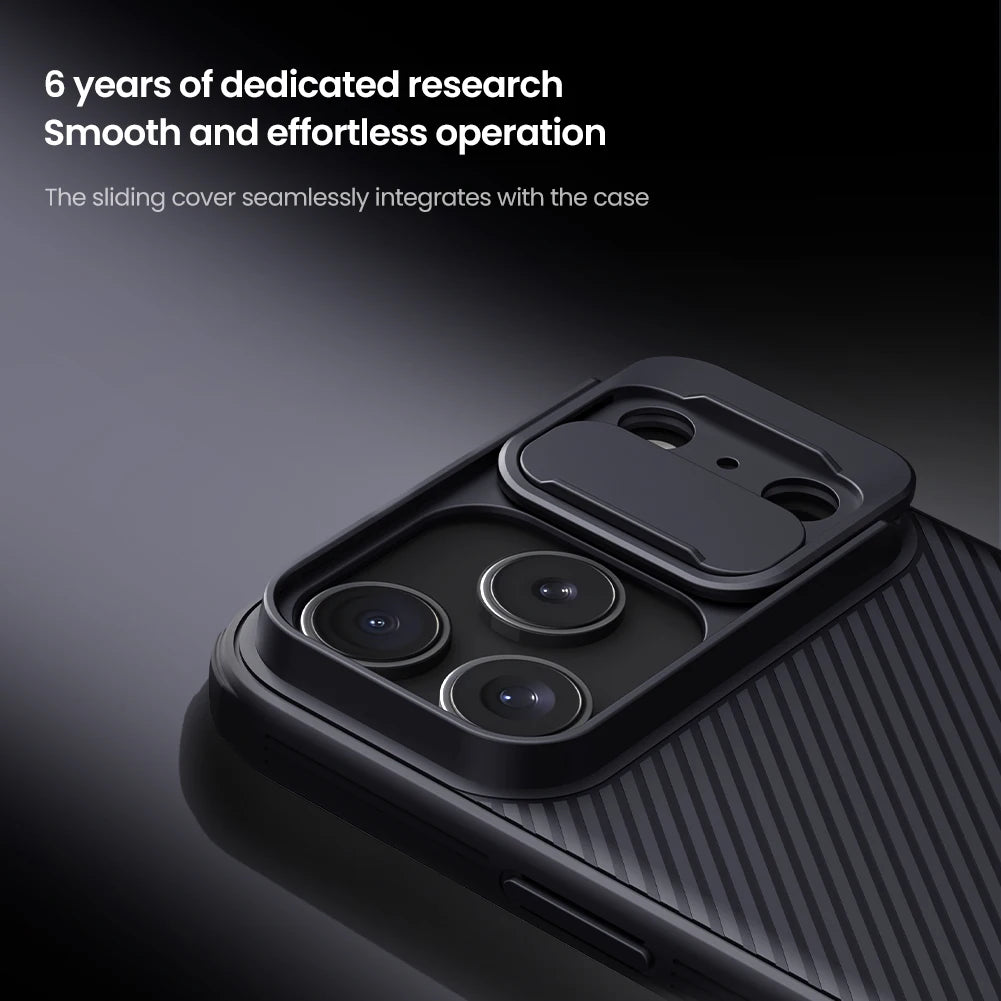 Magnetic CamShield Case for iPhone 17 Pro & Pro Max with Lens Cover