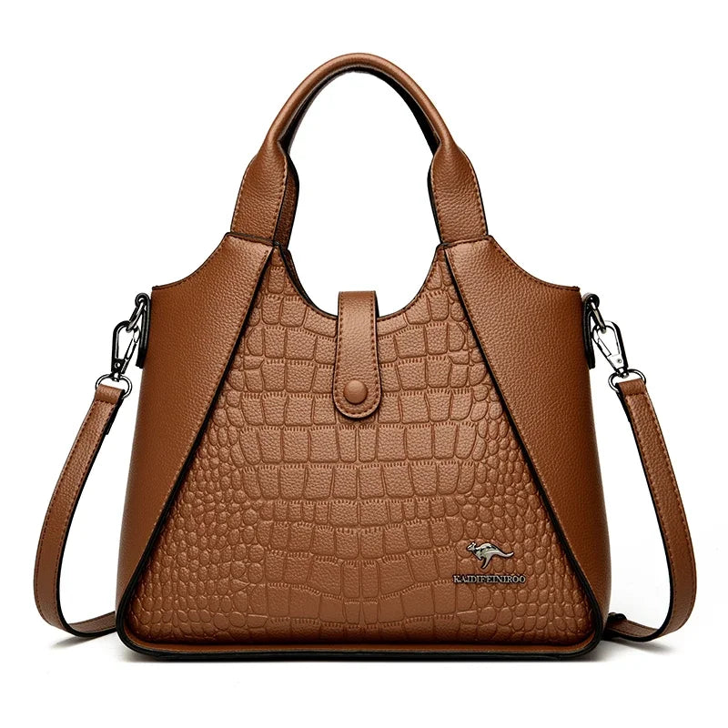 High Quality Soft PU Leather Handbag