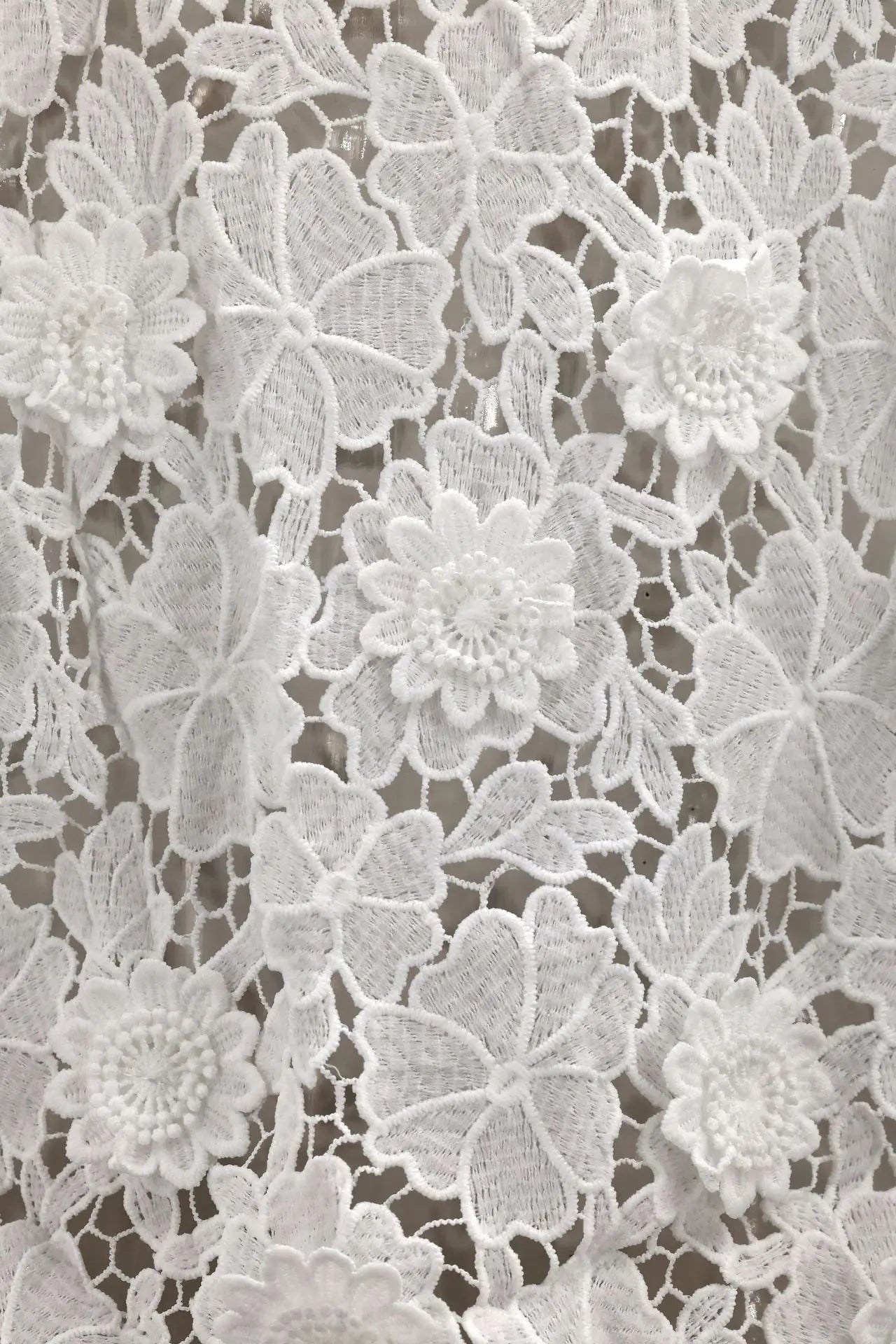Summer Floral Hollow Out Lace Loose Women's Shirt
