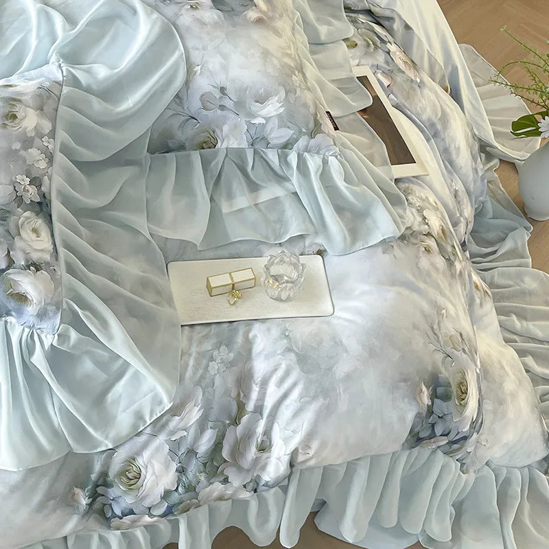 100% Cotton Brushed Hypoallergenic Elegant Bedding Set