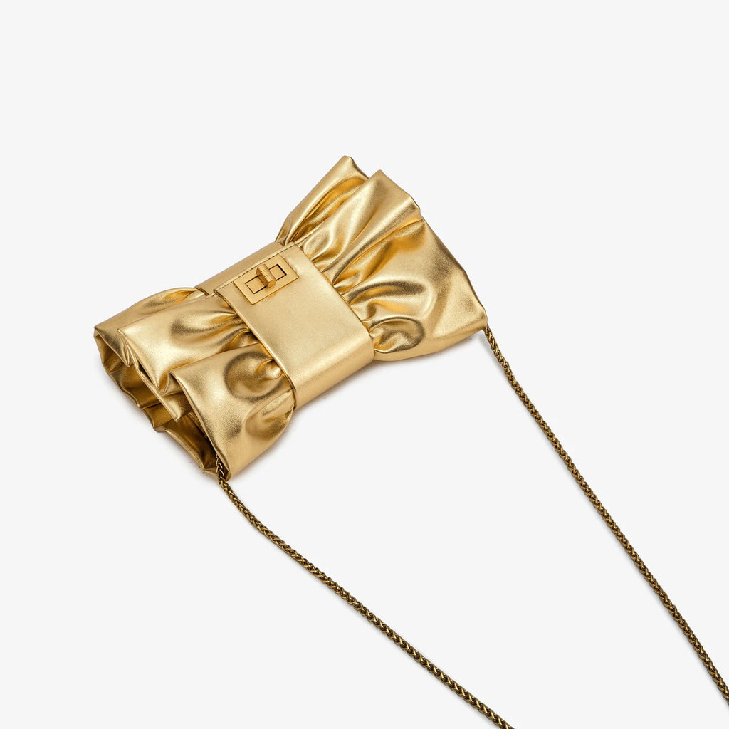 Golden Party Evening Chain Shoulder Bag