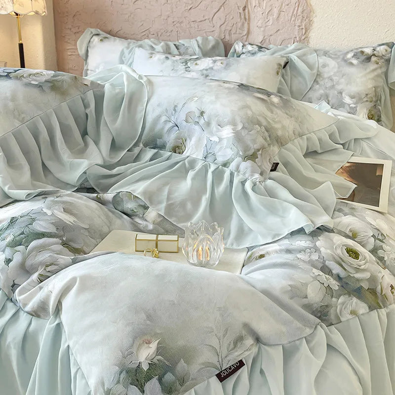 100% Cotton Brushed Hypoallergenic Elegant Bedding Set