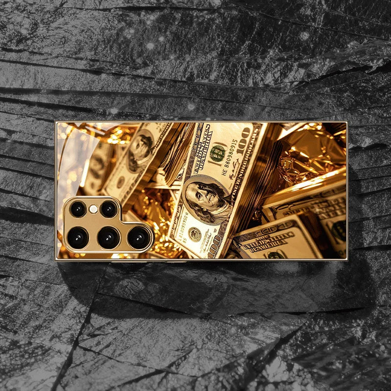 Electroplated Gold Phone Case For Samsung Galaxy