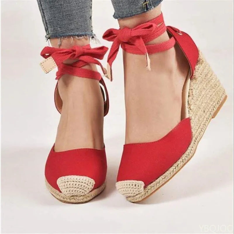 Elegant Strappy Platform Sandals