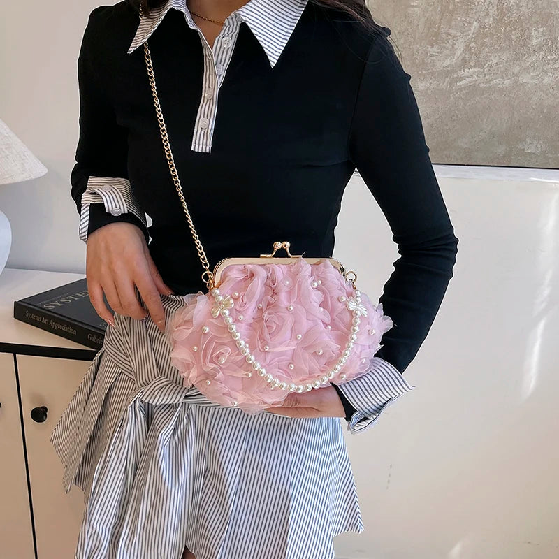 Elegant Evening Shoulder & Crossbody Dinner Bag