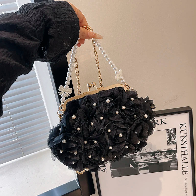 Elegant Evening Shoulder & Crossbody Dinner Bag