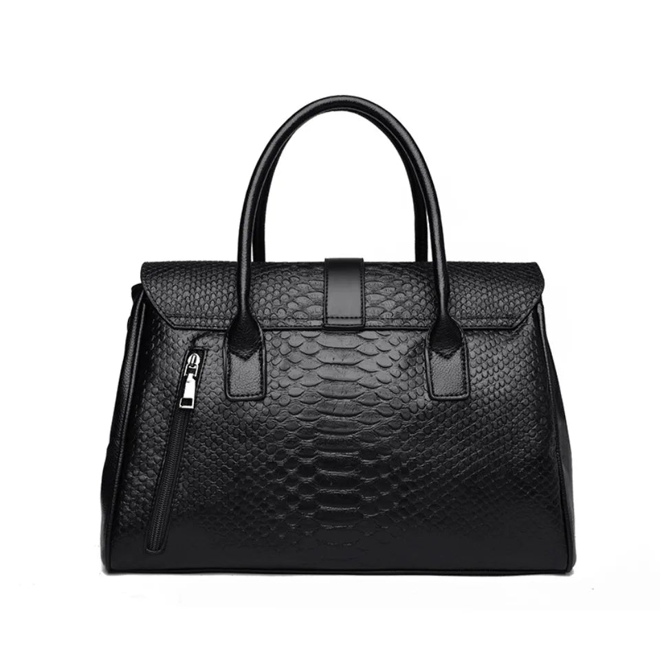 Women’s Oversized Snake Pattern Tote Bag