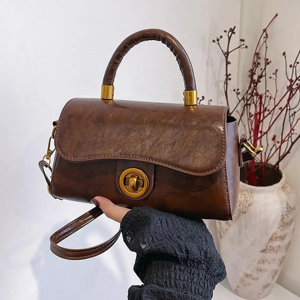 Women’s Retro Square Shoulder Bag
