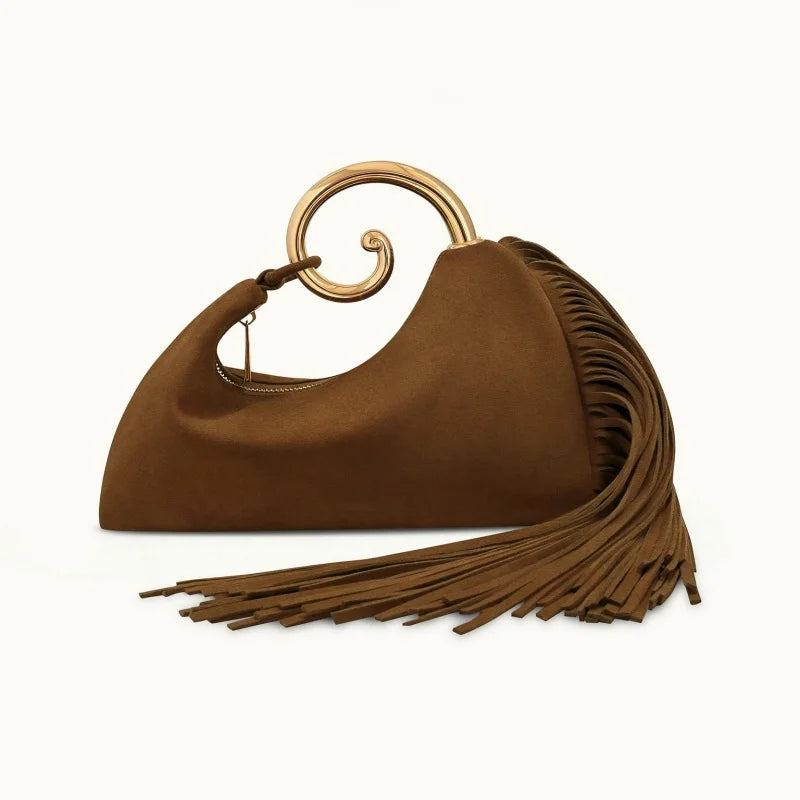Trendy Horsetail Tassel French Women’s Handbag