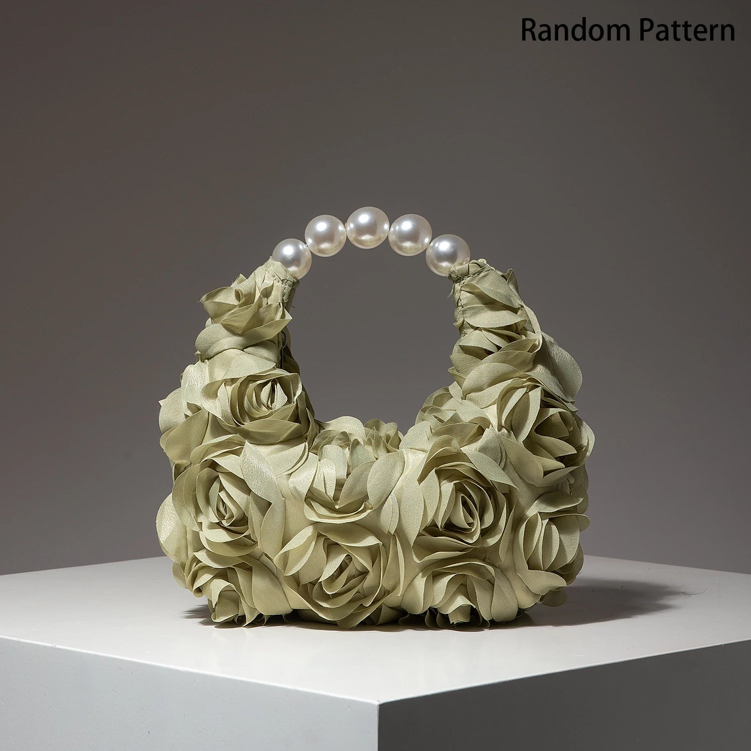 Floral Roses Clutch Evening Bag – Elegant Women’s Party Handbag