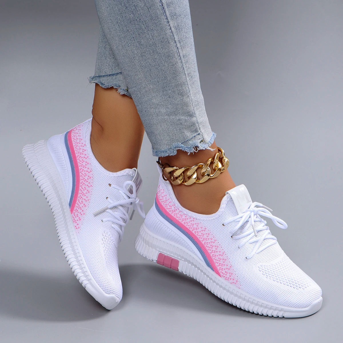 Women’s Summer Breathable Mesh Flat Shoes