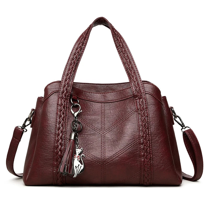 Elegant Leather Shoulder Bag
